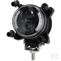 Priekinis žibintas LED, 30/5W, apvalus, 10–30V, Ø90 mm, trumposios, gabaritas, H9 jungtis, Kramp LA80092