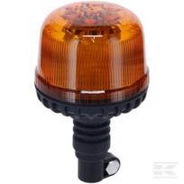 Švyturėlis LED, 20W, 12–24V, geltonas, tvirtinimas ant lankstaus strypo, Ø126 mm x 201 mm LA20090