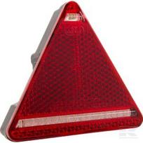Daugiafunkcė galinė lempa LH LED, trikampė, 12–24V, 163x144x38,8 mm, 5 kontaktų, Kramp LA40028