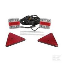 LED žibintų komplektas 12V, magnetinis, 12 m kabelis LA65003KR