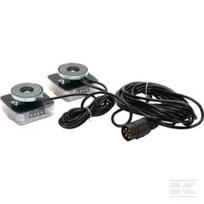 LED žibintų komplektas 12V, magnetinis, 7,5 m kabelis LA207351KR