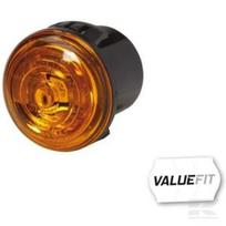 LED gabaritinis žibintas, apvalus, 9/33V, geltonas, tvirtinamas varžtais, 30x29,8x30 mm, 1 LED, Hella ValueFit 2PS357011001