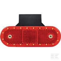 LED gabaritinis žibintas, stačiakampis, 12–24V, 114x40x25 mm, Kramp LA30115