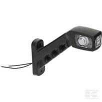 Gabaritinis žibintas RH LED, 12–24V, 165x187x37mm, Kramp LA30013