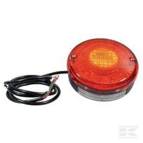 Galinė lempa LED, apvali, 12/24V, raudona/geltona, tvirtinama varžtais, Ø140mm LA2003M