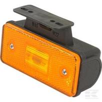 LED gabaritinis žibintas, stačiakampis, 12/24V, geltonas, tvirtinamas varžtais, Waś 1400690555