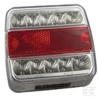 Galinė lempa LED, 1W, kvadratinė, 12V, 106x35x98mm, 18 LED, gopart LA99190GP