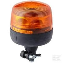 Sukamasis švyturėlis LED, apvalus, 12/24V, geltonas/oranžinis, tvirtinamas varžtais, 165x183mm, 8 LED, Hella 2RL010979011