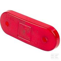 Gabaritinis LED žibintas stačiakampis, 12/24V, raudonas, tvirtinamas varžtais, 113x63 mm, Waś 14006905330