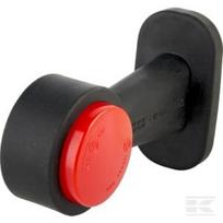 Gabaritinis žibintas LED, apvalus, 12/24V, balta/raudona, tvirtinamas varžtais, 135x, Waś 1400300776