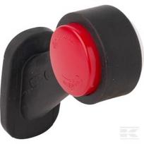 Gabaritinis žibintas RH LED, apvalus, 12/24V, balta/raudona, tvirtinamas varžtais, 108x135mm, Waś 1400300777P