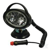 Darbinis žibintas halogeninis, ovalus, 12V, skaidrus, magnetinis, Ajba LA29011