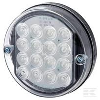 Galinė lempa LED, apvali, 12/24V, skaidri, tvirtinama varžtais, Ø175mm, Waś 1400681910