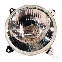 Priekinio žibinto įdėklas Halogen, apvalus, skaidrus, Ø142,5 mm, Cobo 5567000