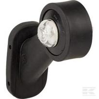 Gabaritinis žibintas RH LED, apvalus, 12/24V, skaidrus, tvirtinamas varžtais, 132x83x108mm, Waś 1400699602
