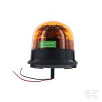 Švyturėlis LED, 17W, 12-24V, geltonas, su sriegiu, Ø146x140mm, E-VENUS by Sacex 2143L14E08