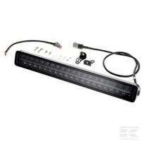 Darbinė šviesos juosta LED, 200W, 16800lm, stačiakampė, 12/24V, balta/oranžinė, 561x70x67mm, Deutsch kištukas, Combo, tiesi, 40 LED, E-BOOST LA10813