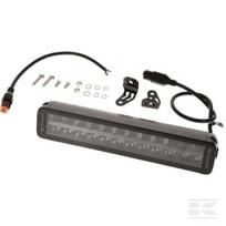 Darbinė šviesos juosta LED, 120W, 10080lm, stačiakampė, 12/24V, balta/oranžinė, 357x70x67mm, Deutsch kištukas, Combo, tiesi, 24 LED, E-BOOST LA10812