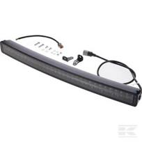 Darbinė šviesos juosta LED, 300W, 25200lm, stačiakampė, 12/24V, balta/oranžinė, 814.9x70x78.6mm, Deutsch kištukas, Combo, lenkta, 60 LED, E-BOOST LA10818