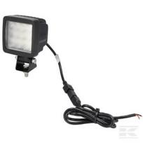 Darbinis žibintas LED, 76W, 11970lm, kvadratinis, 10/30V, 95x77x131mm, Deutsch kištukas, flood, pasukama galva LA10632