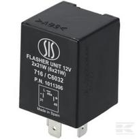 Avarinių žibintų relė 12V (6x21W) JC716C6032