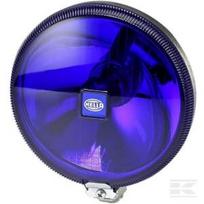 Darbinė lempa halogeninė, 55/70W, apvali, 12/24V, mėlyna, Hella 2XD003410301