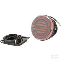 Daugiafunkcė galinė lempa LED, apvali, 12V (integruota varža), Ø142mm, Kramp LA40072