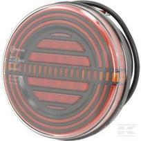 Daugiafunkcė galinė lempa LED, apvali, 12V, Ø142mm, Kramp LA40073