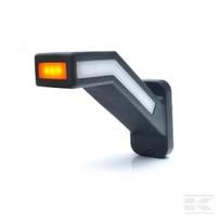 Gabaritinis žibintas RH LED, 12–24V, 184.9x58x145.5mm, su dinaminiu posūkiu, Kramp LA30163INDX
