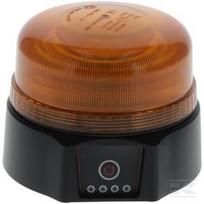 Švyturėlis LED, įkraunamas, su nuotoliniu valdymu, 19W, geltonas, magnetinis, Ø114x104mm LA20091