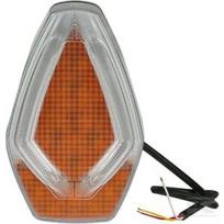 Posūkio ir gabaritinis žibintas LED, priekinis, 12V, geltonas/baltas, tvirtinamas varžtais, Kramp L261631