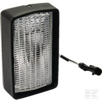 Darbinė lempa dešinė, halogeninė, 55/70W, stačiakampė, 12/24V, skaidri, 96 mm, AMP kištukas, Cobo 511300000