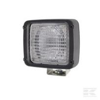 Darbinė lempa halogeninė, kvadratinė, 12/24V, balta, 112x97x126.5mm, AMP jungtis, Ultrabeam, Hella 1GA007506081