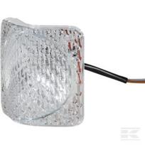 Darbinė lempa halogeninė, 55/70W, kvadratinė, 12V, balta, 103x66x103mm, Hella 1GA996020001