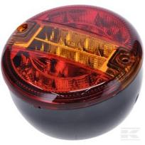 Daugiafunkcė galinė lempa LED, apvali, 12-24V, Ø140mm, „hamburger“, Kramp LA40089