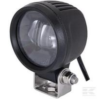 Darbinė lempa LED, 7W, apvali, 12V, mėlyna, tvirtinama varžtais, 70x99mm, Hella 1G0996210001