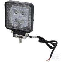 Darbinė lempa LED, 27W, 2376lm, stačiakampė, balta, 107x38.8x136mm, Flood, Kramp LA10904