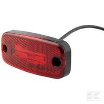 Gabaritinis žibintas LED, raudonas, Ø5mm, Hella 2TM345600307