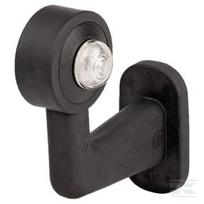 Gabaritinis žibintas RH LED, apvalus, 12/24V, baltas, tvirtinamas varžtais, 125x145mm, Waś 1400699112