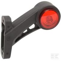 Gabaritinis žibintas RH LED, apvalus, 12/24V, geltonas/raudonas/baltas, tvirtinamas varžtais, Ø131mm, Waś 14003005810