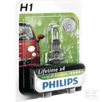 Halogeninė lemputė H1 12V 55W P14.5s, balta, Philips GL12258LLECOB1