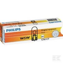 Lemputė W5W 12V 5W W2.1x9.5d, Philips GL12961