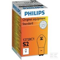 Halogeninė lemputė S2 12V BA20d, Philips GL12728C1