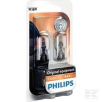 Lemputė W16W 12V 16W W2.1x9.5d, Philips GL12067B2