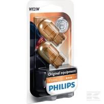 Lemputė WY21W 12V 21W WX3x16d, geltona, Philips GL12071B2