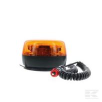 Švyturėlis LED, 11W, 9–32V, geltonas, magnetinis stiebo tvirtinimas, rotacinis, Ø140x94 mm, ATLAS 212520