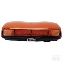 Šviesos juosta, 12/24V, geltona, tvirtinama varžtais, 420x205x95mm, 8 LED, Britax A48100LDV