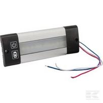 Salono apšvietimas LED, 360lm, stačiakampis, 12/24V, baltas, tvirtinamas varžtais, 136x..., 10 LED, Britax L900010LDV