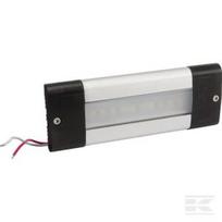 Salono apšvietimas LED, 360lm, stačiakampis, 12/24V, baltas, tvirtinamas varžtais, 136x..., 10 LED, Britax L900000LDV