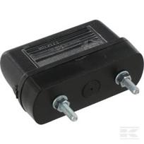 Numerio apšvietimas 5W, stačiakampis, 12V, juodas, tvirtinamas varžtais, 85x49mm, Regpoint I by Aspöck 261200007